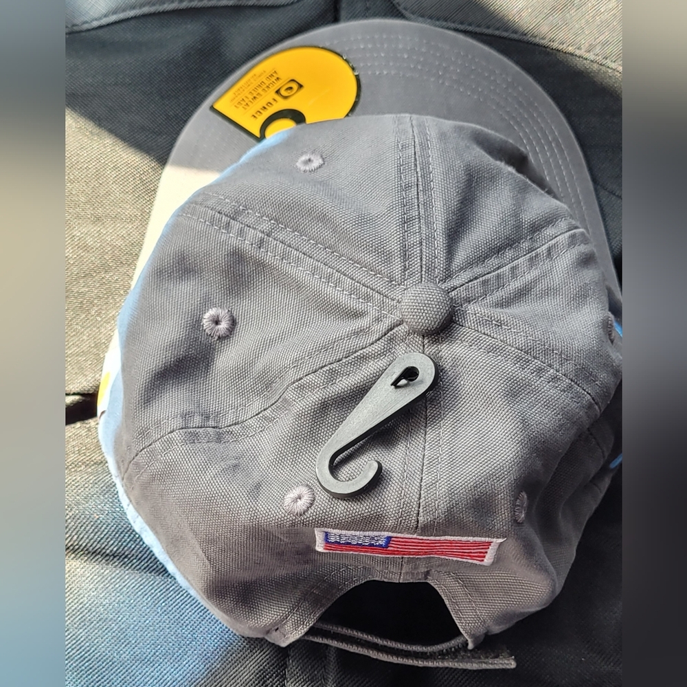 Carhartt Gray Cap with Patch - Picture 4 of 7